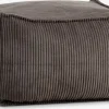 AARS/AGGERPouf AARS/AGGER 65x65 tissu velours côtelé sable foncé-JYSK Online