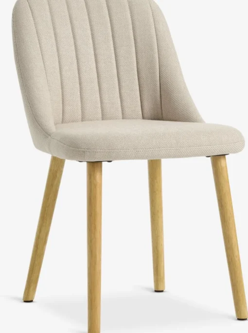 ADSLEVChaise ADSLEV sans accoudoir /coloris chêne naturel-JYSK Discount