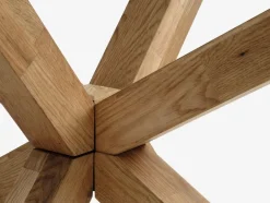 AGERBYTable AGERBY 90x190 verre/chêne naturel-Royal Oak Online