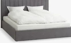 AGERFELDCadre de lit AGERFELD 180x200 tissu gris foncé-JYSK Clearance