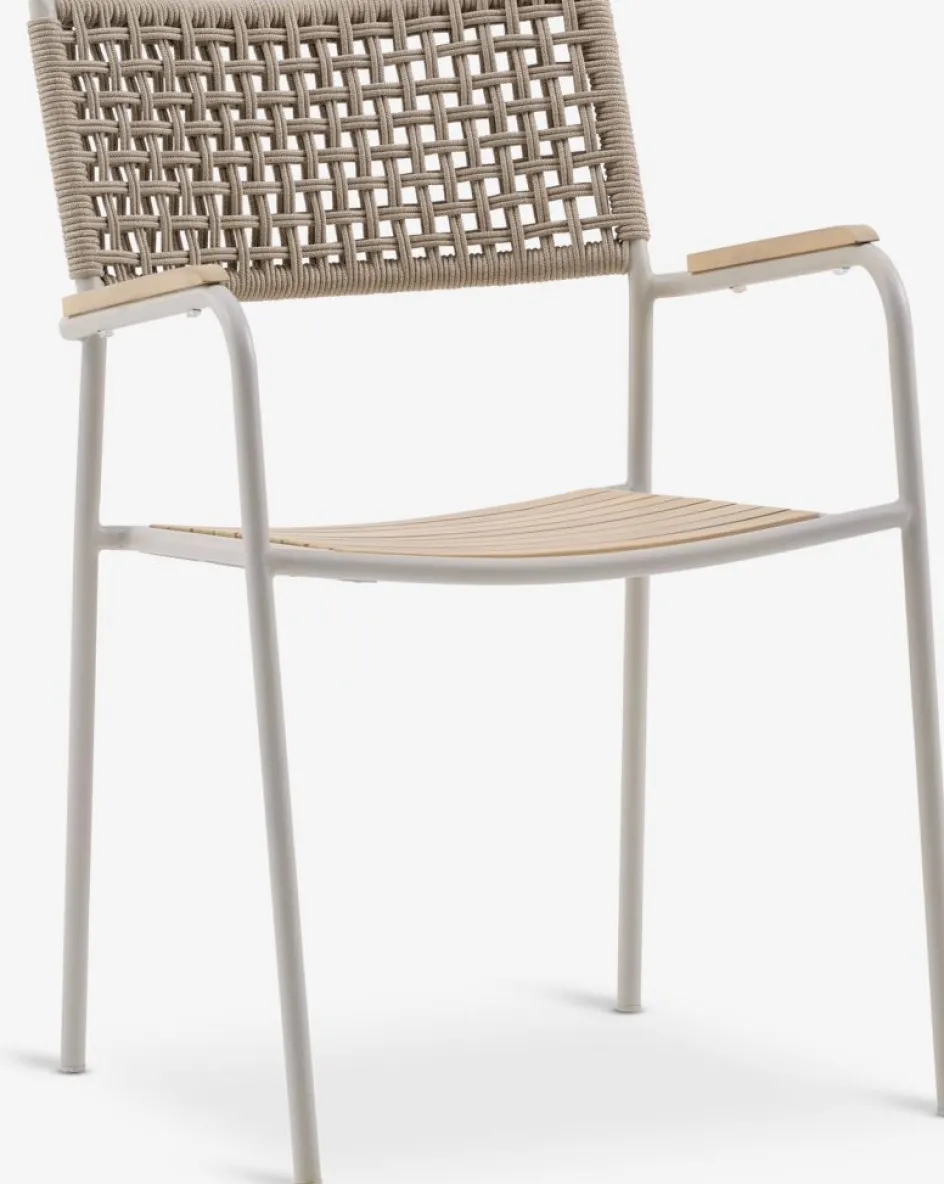 AJSTRUPChaise empilable AJSTRUP beige-JYSK Best