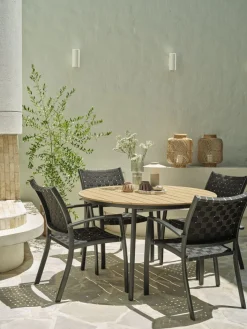 AKTIVEN + GLOMFJORDAKTIVEN L118/168 table naturel + 4 GLOMFJORD chaises-JUTLANDIA Best