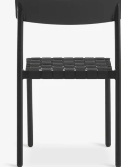 AKTIVEN + HAGLEBUAKTIVEN L118/168 table naturel + 4 HAGLEBU chaises noir-JUTLANDIA Discount