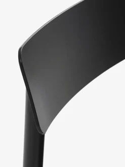 AKTIVEN + HAGLEBUAKTIVEN L118/168 table naturel + 4 HAGLEBU chaises noir-JUTLANDIA Discount