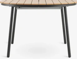 AKTIVEN + MIDDAGSBERGETAKTIVEN L118/168 table + 4 MIDDAGSBERGET chaises naturel-JYSK