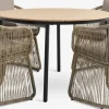 AKTIVEN + STORDALENAKTIVEN L118/168 table + 4 STORDALEN chaises naturel-JYSK Sale