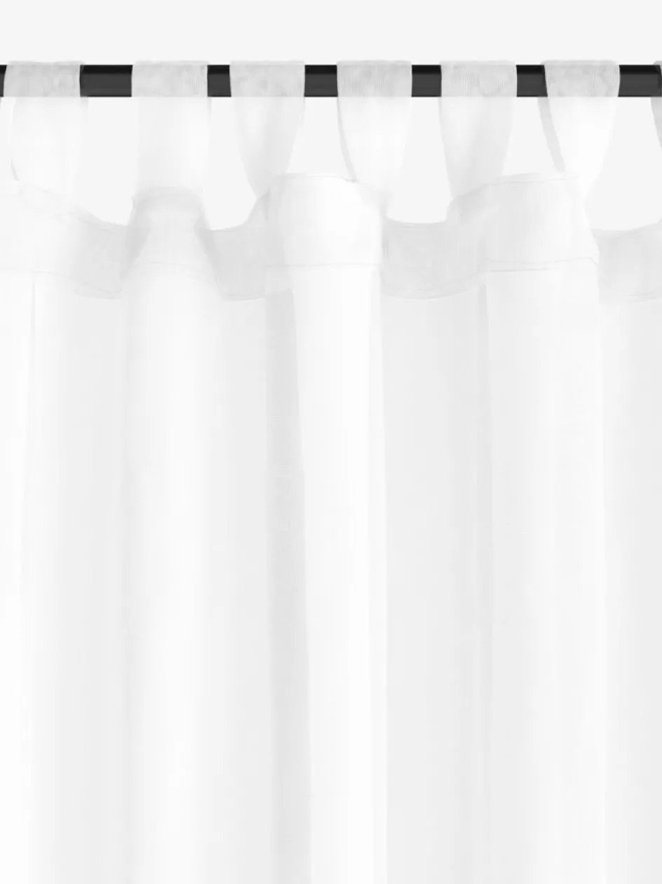 ALAJAURERideau ALAJAURE 1x140x245 blanc-JYSK Discount