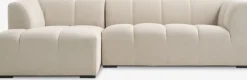 ALLESECanapé ALLESE méridienne gauche tissu beige-JYSK Discount
