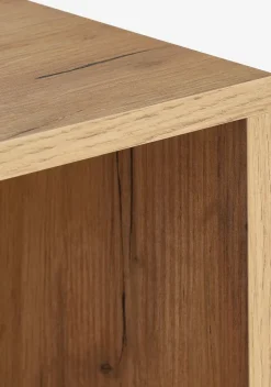 ALLESTEDÉtagère murale ALLESTED 2 tablettes blanc/coloris chêne-JYSK