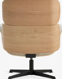 ALLINGEFauteuil ALLINGE pivotant tissu beige/noir-JYSK Hot