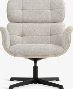 ALLINGEFauteuil ALLINGE pivotant tissu beige/noir-JYSK Hot