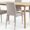 ALSTED + BRANDEALSTED L160 table coloris chêne + 4 BRANDE chaises beige-JYSK New