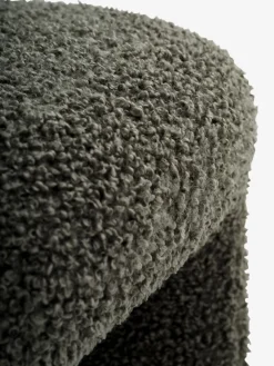 ANDSTPouf ANDST 46x38 tissu teddy vert olive-JYSK Outlet