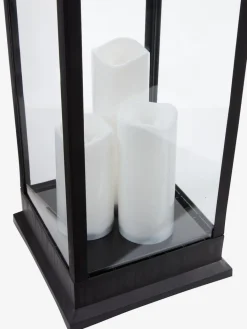 ANKALanterne ANKA l24xL24xH70cm a/LED noir-JYSK Online