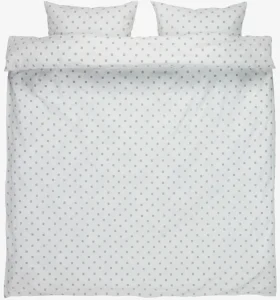 ANNIKABasicParure de lit ANNIKA 240x220 bleu/blanc-JYSK Clearance