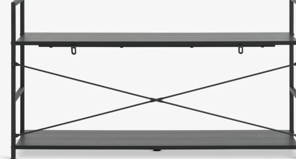 ASTRUPMeuble TV ASTRUP 1 tablette noir-JYSK New