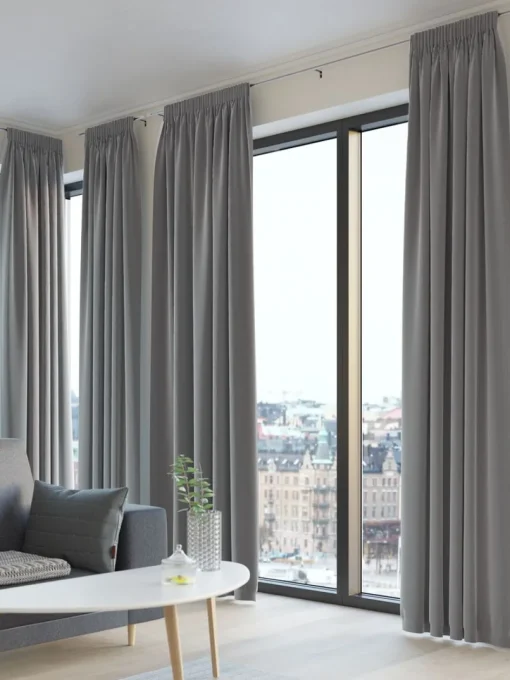 AUSTRARideau AUSTRA 1x140x300 velours-JYSK Outlet