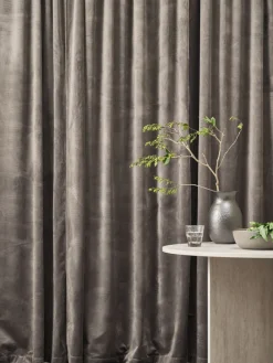 AUSTRARideau AUSTRA 1x140x300 velours brun-JYSK Discount