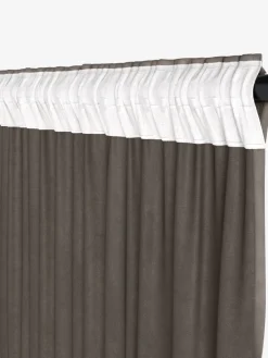 AUSTRARideau AUSTRA 1x140x300 velours brun-JYSK Discount