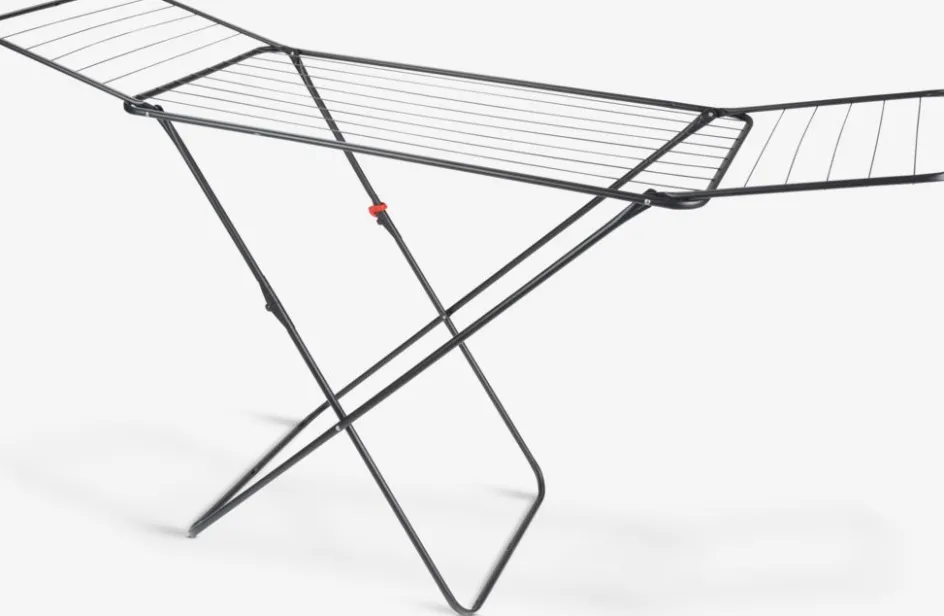 AXELÉtendoir à linge AXEL l55xL171xH89/99cm gris anthracite-JYSK Discount