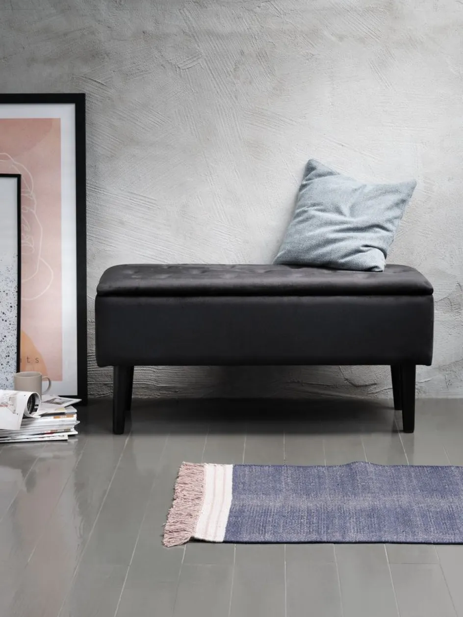 BADSTEDBanc BADSTED a/rangement velours /-JYSK Sale