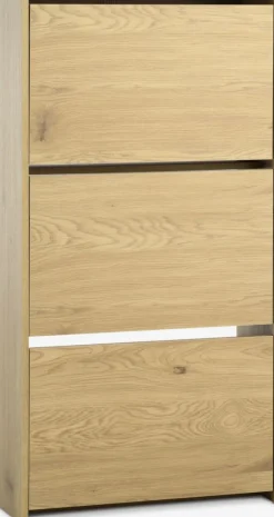 BAKHUSEMeuble à chaussures BAKHUSE 3 compartiments coloris chêne-JYSK Clearance