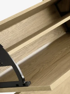 BAKHUSEMeuble à chaussures BAKHUSE 3 compartiments coloris chêne-JYSK Clearance