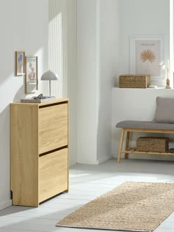 BAKHUSEMeuble à chaussures BAKHUSE 2 compartiments coloris chêne-JYSK Sale