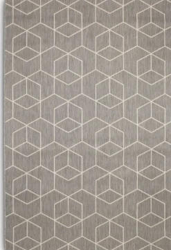 BALSATRETapis BALSATRE 160x230 gris/blanc-JYSK New