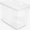 BASIC BOXBoîte de rangement BASIC BOX 80L a/couvercle transparent-JYSK Outlet