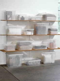 BASIC BOXBoîte de rangement BASIC BOX 31L a/couvercle transparent-JYSK New