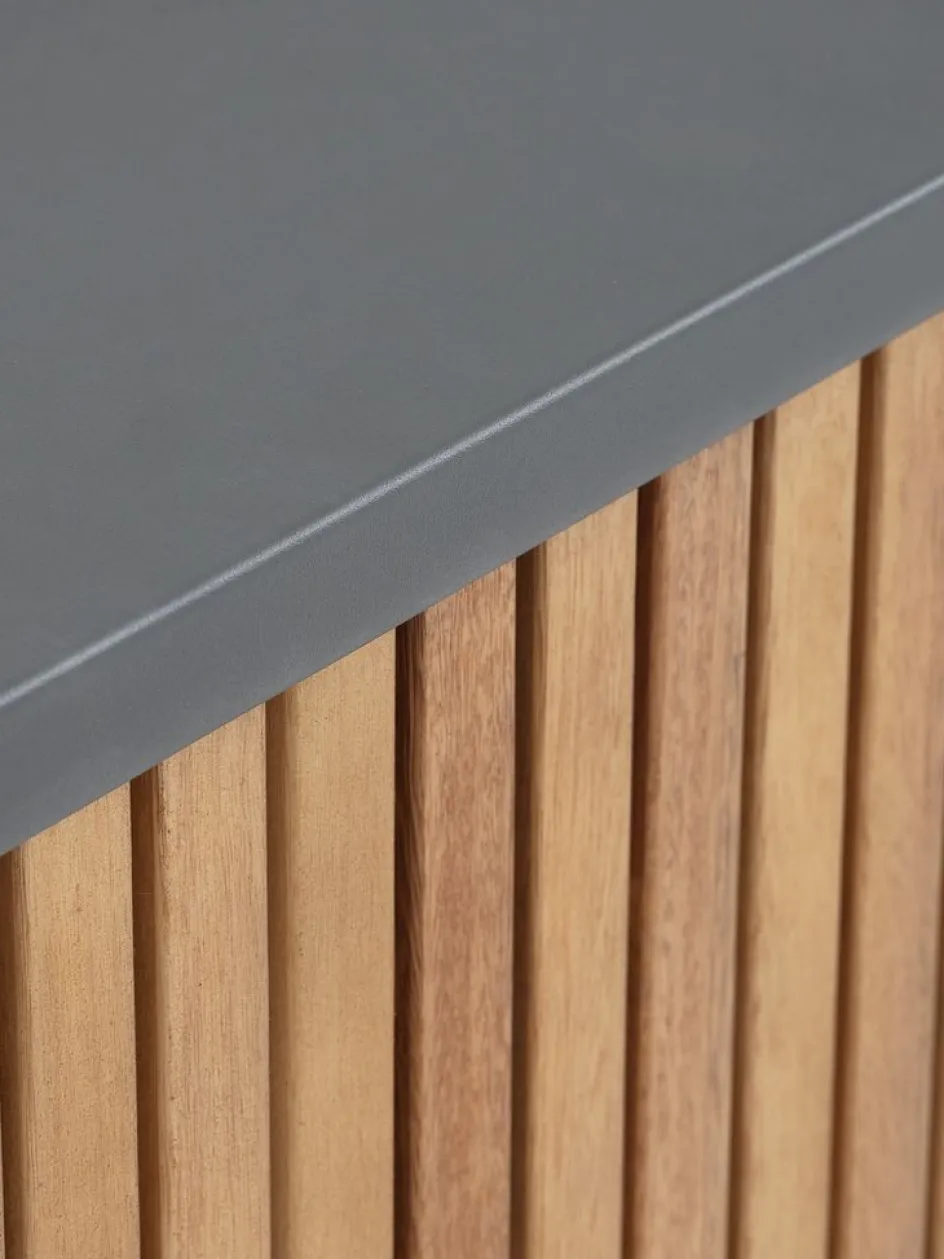 BEDERCoffre à coussins BEDER l155xH71xP78 eucalyptus-JUTLANDIA Hot