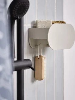 BENSBYNÉtagère salle de bain BENSBYN l20xH10cm beige-JYSK