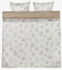 BERITGoldParure de lit Satin BERIT 240x220 blanc-KRONBORG Sale