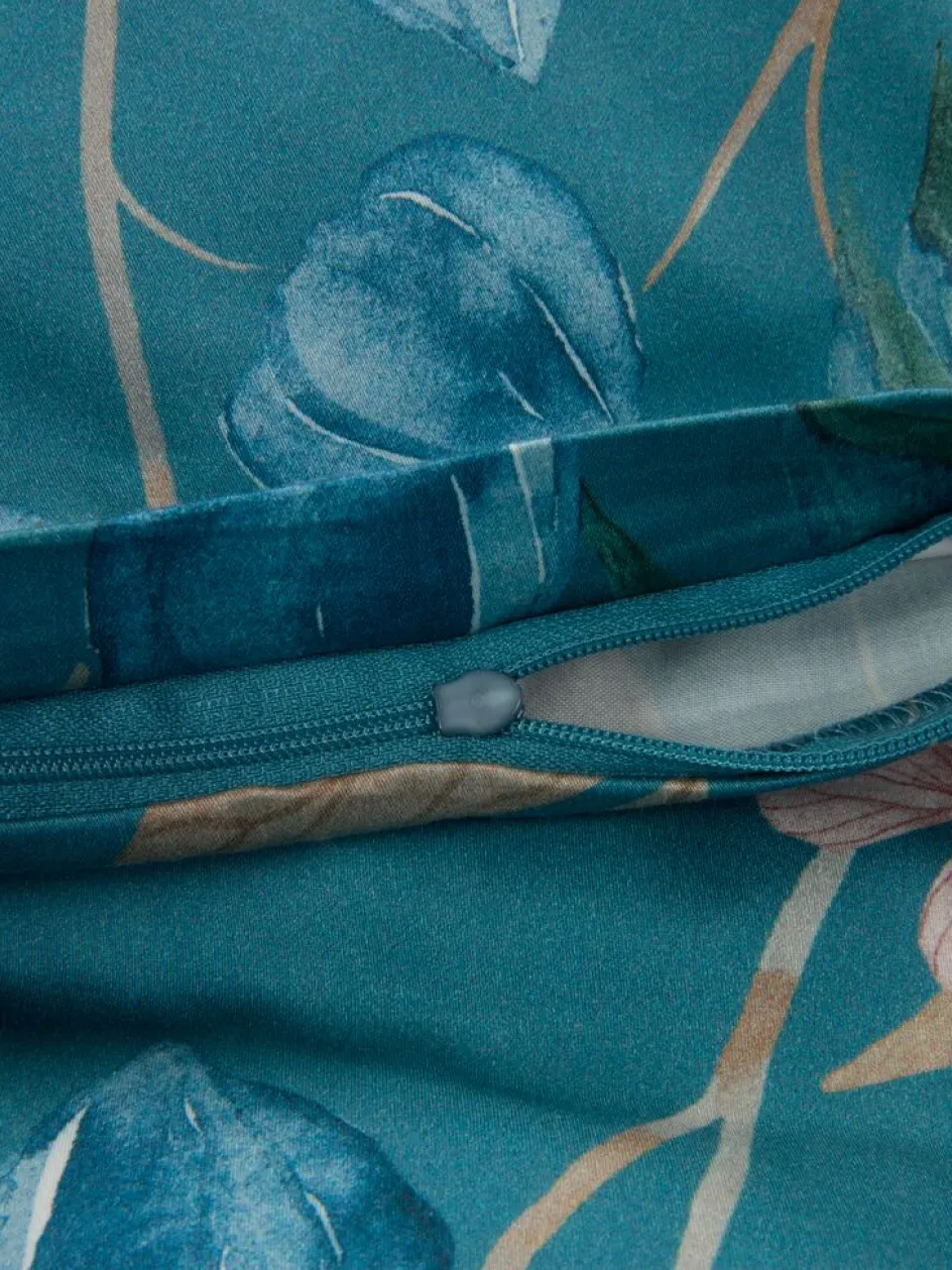 BERTHAPlusParure de lit Satin BERTHA 240x220 bleu-JYSK Clearance