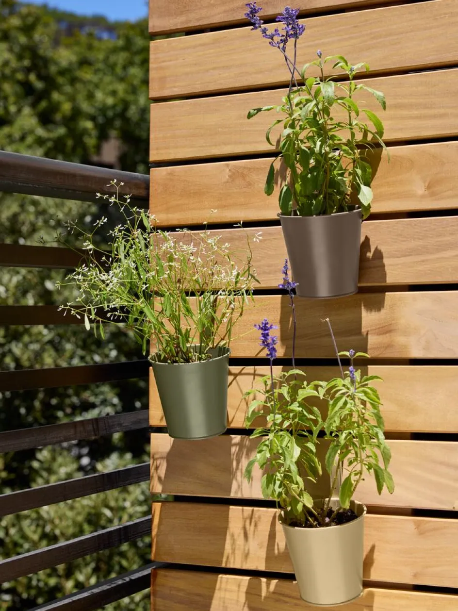 BILLEJardinière de balcon BILLE Ø12xH19 assorti-JYSK Hot