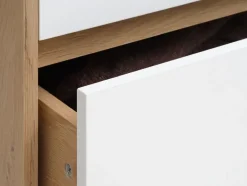 BILLUNDArmoire BILLUND 80x193 blanc/coloris chêne naturel-JYSK Discount