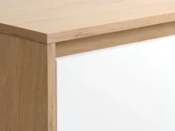 BILLUNDArmoire BILLUND 119x193 blanc/coloris chêne naturel-JYSK Hot