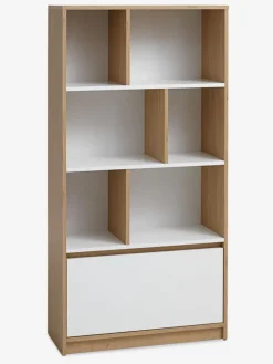 BILLUNDBibliothèque BILLUND 1 tiroir coloris chêne naturel/blanc-JYSK Discount