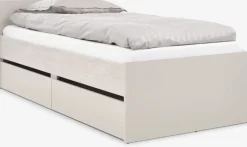 BILLUNDLit avec rangement BILLUND 90x200 coloris travertin/beige-JYSK Sale