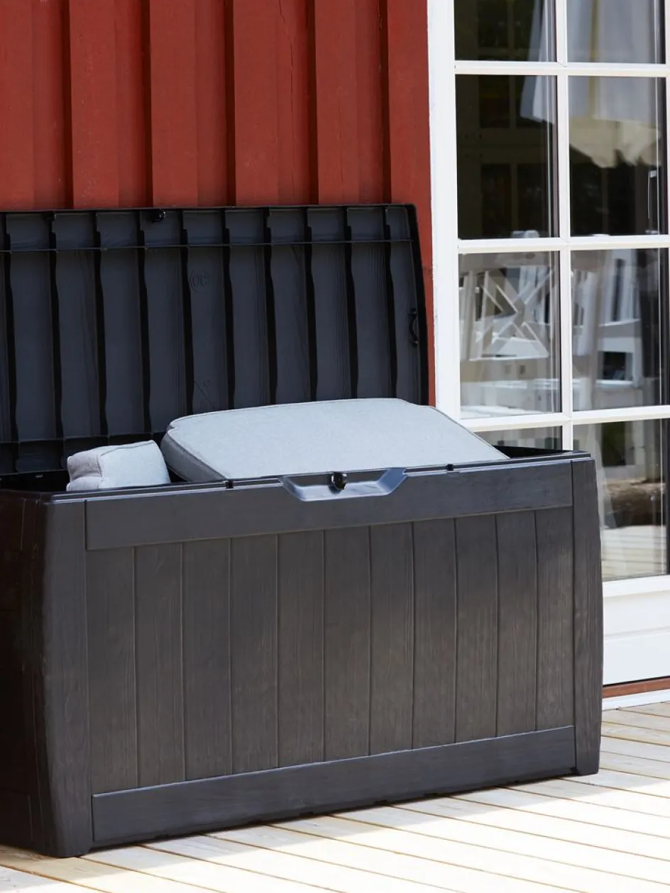 BISNAPCoffre à coussins BISNAP l117xH58xP45 noir-JYSK Online