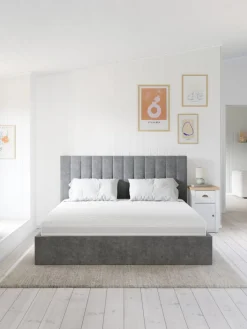 BITUPlusMatelas en mousse 140x190cm BITU Ferme/Moyen-DREAMZONE Discount