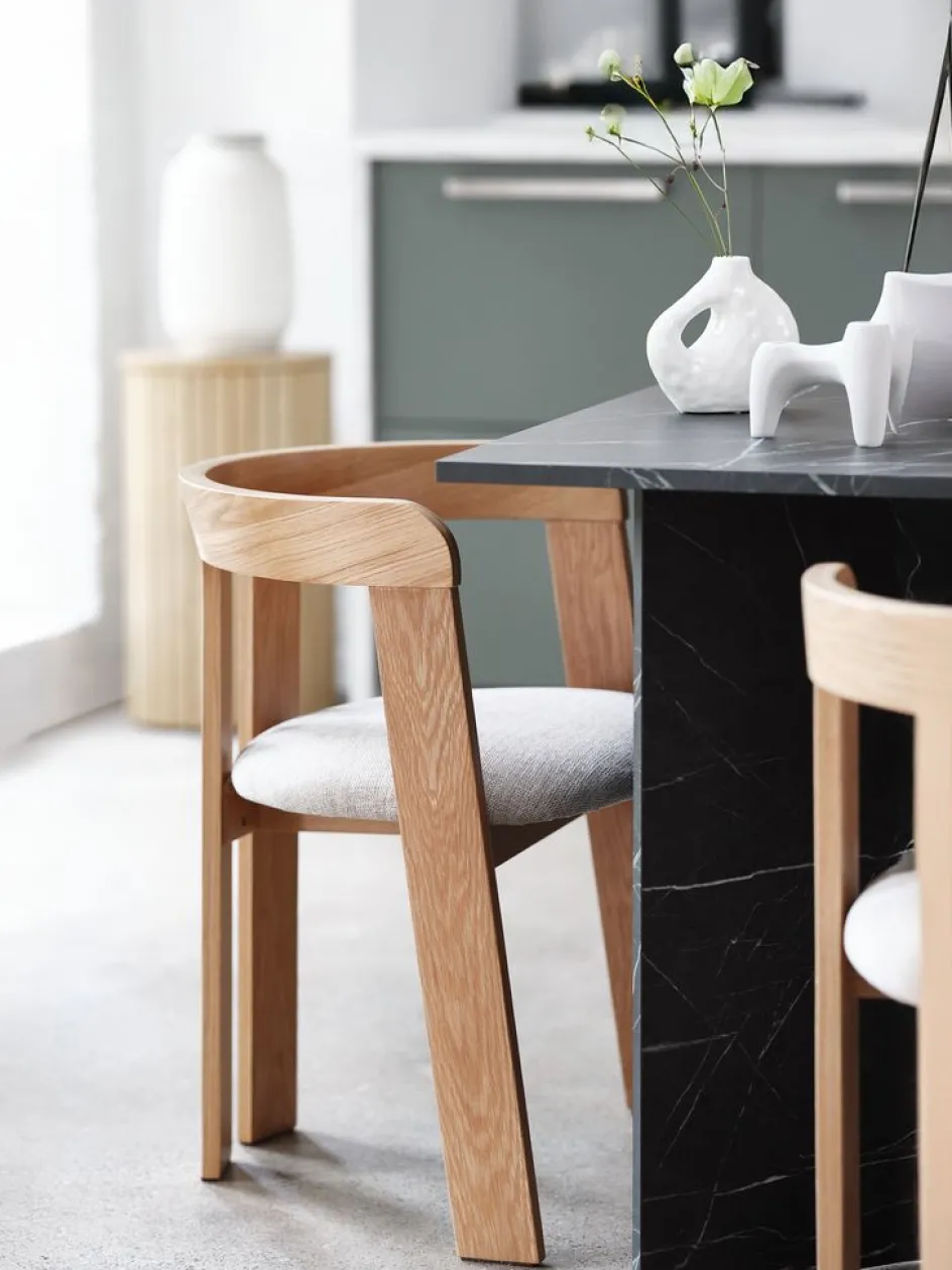 BOVRUPChaise BOVRUP /tissu beige-Royal Oak Hot