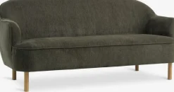 BREDALCanapé BREDAL 2,5 places tissu vert olive-JYSK Outlet