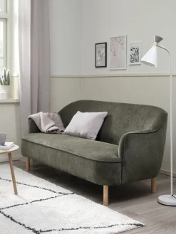 BREDALCanapé BREDAL 2,5 places tissu vert olive-JYSK Outlet