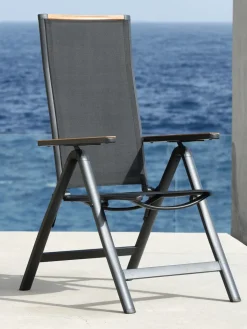 BREDSTENChaise inclinable BREDSTEN noir-JUTLANDIA New