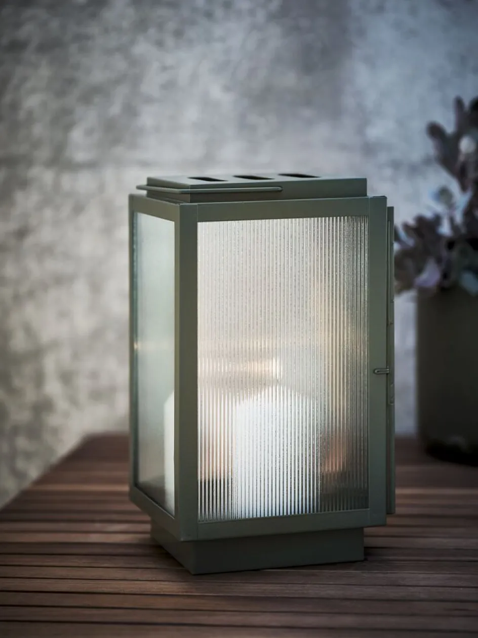 BRUMBASSELanterne BRUMBASSE l15xL16xH28cm vert-JYSK Best