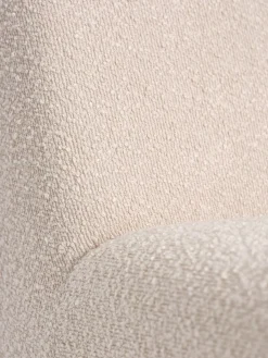 BULLERUPFauteuil lounge BULLERUP tissu teddy blanc cassé-JYSK Outlet