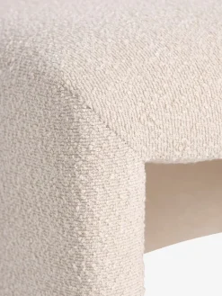 BULLERUPFauteuil lounge BULLERUP tissu teddy blanc cassé-JYSK Outlet