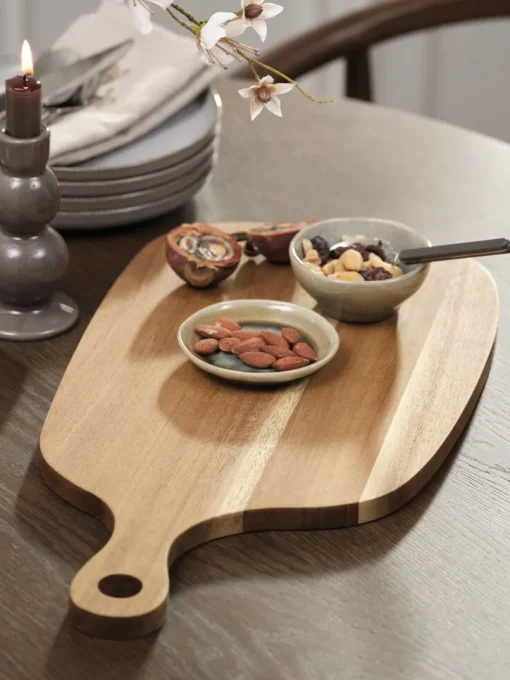 CLAESPlanche à découper CLAES l25xL50cm bois d'acacia-JYSK Discount